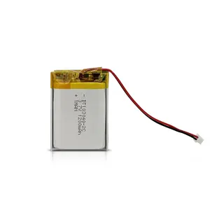 Iec62133 יצרני סוללות תקן dtp103040 3.7 וולט 1200 mah 2c פריקה סוללת ליתיום