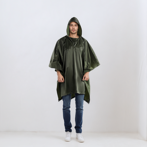Polyester PVC Haoya femmes clair pluie Poncho pluie Poncho pluie <span class=keywords><strong>Cape</strong></span> pour randonnée <span class=keywords><strong>vélo</strong></span> - Product Image 6