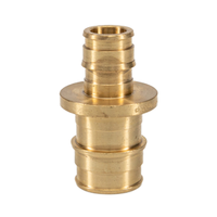 Raccord en T égal Q&E en laiton de haute qualité pour plomberie, raccord rapide et facile, surface lisse, connexion par sertissage hydroformé pour tuyaux d'eau, garantie 25 ans