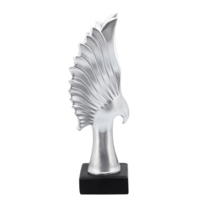 Winged Eagle Sculpture Resin Ornament For Home Decor Living Room Office Shelf Mantel <b>Coffee</b> <b>Table</b> - Product Image 4