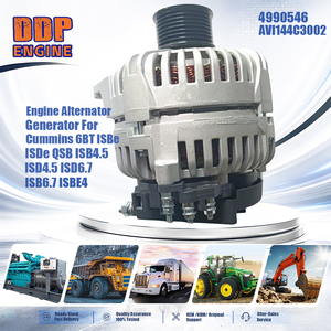 Alternador/Generador de Motor 4990546 para Maquinaria de Construcción Cummins 6BT ISBe ISDe QSB ISB4.5 ISD4.5 ISD6.7 ISB6.7 ISBE4 - Product Image 2