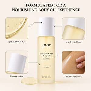 Huile Corporelle Éclaircissante, Huile Nourrissante Intense avec Squalane et Acide Linoléique, Huiles Végétales Riches pour une Peau Éclatante, Marque Privée OEM ODM - Product Image 5