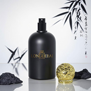 OEM Custom Crimp Matte Black Round Perfume <b>Spray</b> <b>Bottle</b> 30ml 50ml 100ml <b>Empty</b> Gold Cap Glass Perfume <b>Bottle</b> With Gift Box - Product Image 6