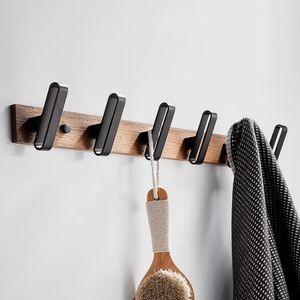 <span class=keywords><strong>Ganci</strong></span> in legno di noce nero, <span class=keywords><strong>ganci</strong></span> per accappatoi, <span class=keywords><strong>ganci</strong></span> da <span class=keywords><strong>porta</strong></span>, <span class=keywords><strong>ganci</strong></span> per cappotti da ingresso, <span class=keywords><strong>ganci</strong></span> per camera da letto - Product Image 4