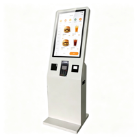 Kiosco de Autoservicio con Pantalla Táctil de 21.5 Pulgadas, Sistema Android, Escáner QR, Cámara, para Pedidos y Pagos en Tiendas de Conveniencia y Supermercados