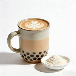 YUECHUANXIANG Crème Non Laitière Blanche pour Thé au Lait et Café Texture Onctueuse et Crémeuse 25KG Stockage à Température Ambiante - Product Image 5