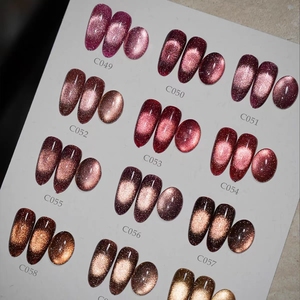 LADAI 24 Couleurs Vernis à Ongles Gel UV LED Effet Œil de Chat Diamant Sucre d'Érable Soak Off pour Salon - Product Image 4