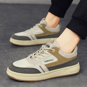 Venta al por mayor transpirable retro hombres <span class=keywords><strong>zapatillas</strong></span> versátiles urbano estilo de la calle zapatos para caminar antideslizante comodidad zapatos de skate - Product Image 2