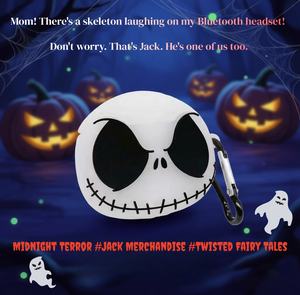 Étui de protection en silicone anti-poussière avec design de crâne 3D luminescent personnalisé, compatible avec les <span class=keywords><strong>AirPods</strong></span> Pro/2e/4e génération, sans fil amusant. - Product Image 6