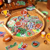 Gros personnalisé Gameday fer sur patchs en vrac Nfl équipes Chenille coudre sur sergé tissu Football patchs pour chapeaux vêtements Jeans
