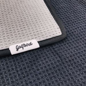 Toalla de <span class=keywords><strong>golf</strong></span> de tejido de microfibra, logo personalizado bordado trifold, reciclada, impermeable - Product Image 3