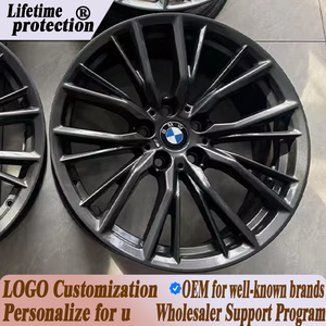 Jantes en alliage noir brillant forgées 18-20 pouces 5x112 5x120 pour <span class=keywords><strong>BMW</strong></span> Série 3 F30 F80 G20 M340i M3 320i 325i <span class=keywords><strong>330i</strong></span> 335i - Product Image 1