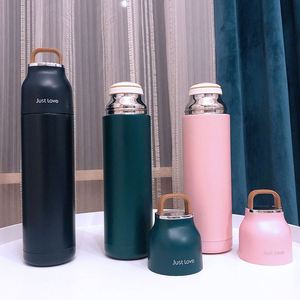 Double Wall 500ml Luxury Business Custom Stainless Steel Metal Water <b>Bottle</b> with Custom logo Printing Vacuum <b>Flask</b> - Product Image 3