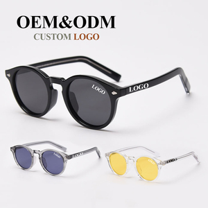 Gafas de Sol Polarizadas Modernas para Mujer, Tr90 2026, Gafas Personalizadas al por Mayor, Gafas de Sol Redondas para Hombre de Buena Calidad - Product Image 1