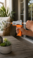 Pistolet à sel laser anti-insectes : Éliminez mouches, moustiques et mites
