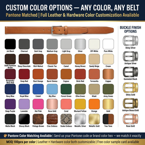 Ceintures en similicuir personnalisées en gros, avec logo gravé sur mesure, sangle de taille ajustable, ceintures de mode pour hommes - Product Image 4