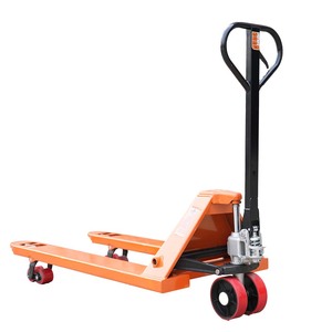 भारी शुल्क 2 टन 2.5 टन 3 टन एसी पंप हाइड्रोलिक मैनुअल हाथ पैलेट ट्रक - Product Image 1
