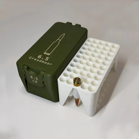 Boîte de munitions 6.5 Creedmoor, capacité de 50 cartouches, accessoires de tir et de chasse