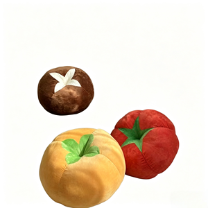 Cojines de <span class=keywords><strong>Piso</strong></span> Creativos en Forma de Champiñón y Tomate, Personalizables, Almohadas para Silla, Cojines Decorativos para Sofá y Cama, Venta Caliente - Product Image 1