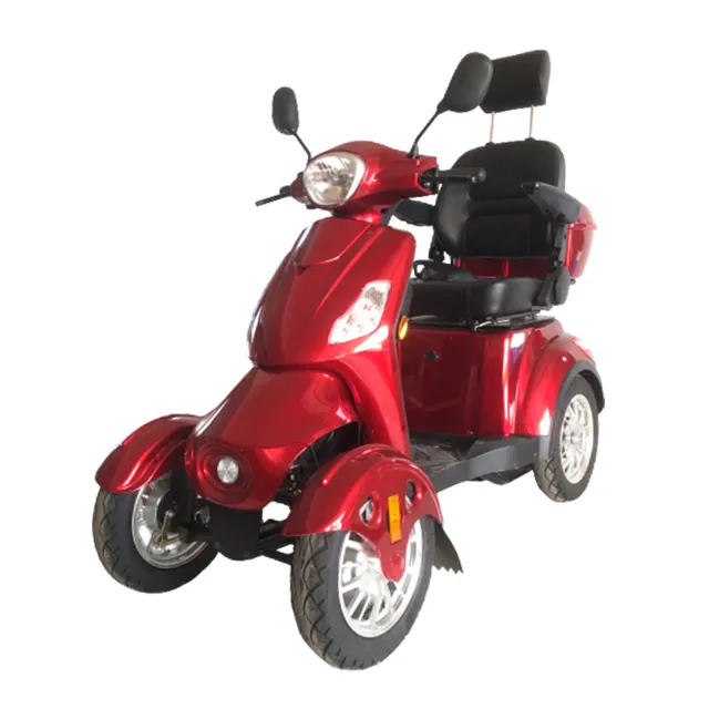 Best Selling Oude Scooter 500W/600W/800W/1000W Borstelloze Motor Mobiliteit Scooters Elektrische 4 Wiel