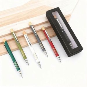 Eco-friendly Bamboo Promotional Metal Ballpoint <b>Pen</b> with logo Luxury Signature <b>Pen</b> Custom <b>Pen</b> Suitable for Corporate Event Gifts - Product Image 4