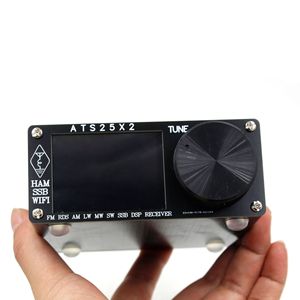 Récepteur radio SDR ATS-25X2 FM RDS avec application réseau WIFI, bande complète avec balayage de spectre DSP et utilisation micro-ondes, noir - Product Image 4