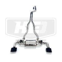 Sistema de Escape Valvetronic de Alta Calidad HEO para BMW 540I 530I 520I 530E G30 G31, Tubos de Acero Inoxidable con Válvula, Accesorio para Auto