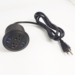 <span class=keywords><strong>Prise</strong></span> circulaire <span class=keywords><strong>renforcée</strong></span> multi-prises standard US pour meubles – Fournisseur - Product Image 6