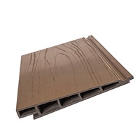 Co-extrusion NO Fading wpc pvc platelage Panneau mural creux bois plastique composite Revêtement en plastique Panneau en plastique extérieur