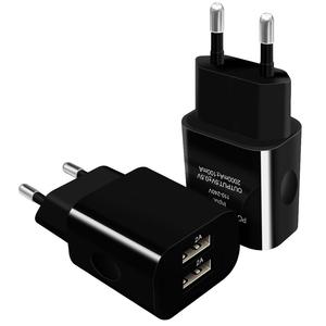 Điện thoại di động duy nhất kép cổng USB tường Sạc Adapter chúng tôi EU AU cắm 10W 2A 5W 1A cho <span class=keywords><strong>iPhone</strong></span> x 8 7 <span class=keywords><strong>6</strong></span> 5 cộng với Samsung S8 S9 lưu ý 9 - Product Image 5