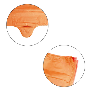 Sac fourre-tout en tissu non tissé personnalisé, réutilisable, pour le shopping, l'emballage de vêtements, avec logo - Product Image 3