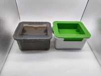Kit de cuisine pour la préparation de tofu et de fromage maison : Presse à tofu en plastique DIY, moule, plateau d'extraction d'eau et filtre à eau pour tofu