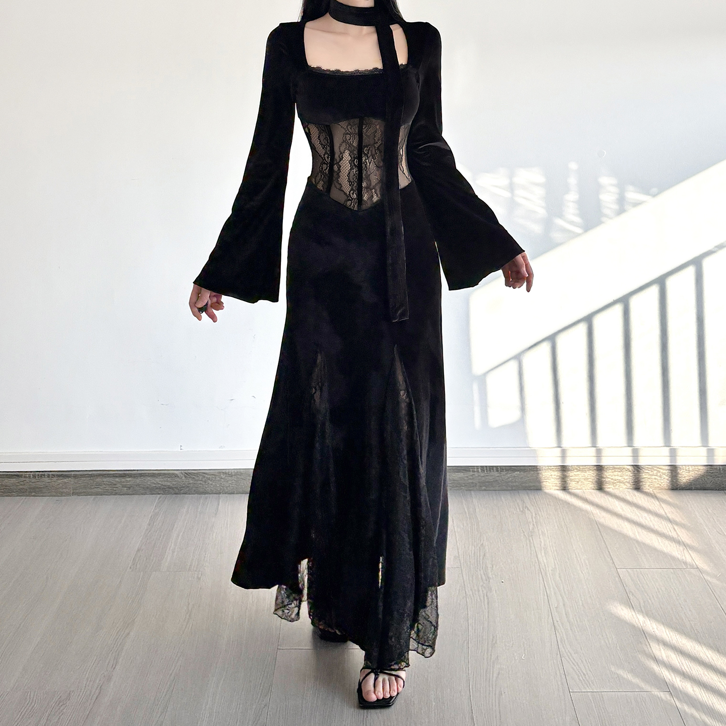 Buy In Bulk Lace Dress With Flared Skirt Halter-Neck & Customizable | Alibaba.com Buy In Bulk Lace Dress With Flared Skirt Halter-Neck & Customizable | Alibaba.com