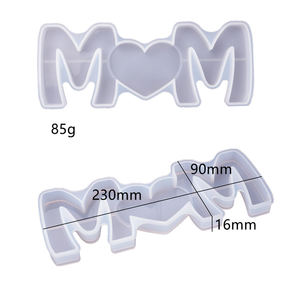 Moldes de Resina Epoxi DIY <span class=keywords><strong>MOM</strong></span> & LOVE - Moldes de Silicona para Espejos para Manualidades del Día de <span class=keywords><strong>la</strong></span> Madre, Regalos Personalizados y Decoración del Hogar - Product Image 3