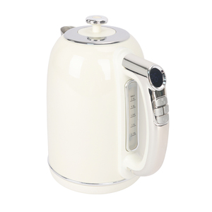 Nouvelle <span class=keywords><strong>bouilloire</strong></span> électrique de couleur crème de style rétro de conception pour l'appareil ménager - Product Image 1