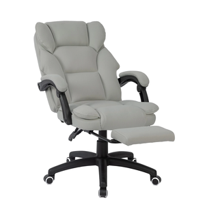 Chaise de bureau pivotante chauffante avec massage à 7 points, fauteuil inclinable de direction, vente directe d'usine Anji - Product Image 4