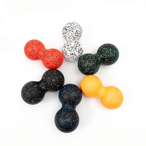 Benutzer definierte Logo Größe EPP Übung Schaum <span class=keywords><strong>ball</strong></span> Umwelt freundliche Doppel Erdnuss Yoga <span class=keywords><strong>Massage</strong></span> <span class=keywords><strong>Ball</strong></span> - Product Image 1