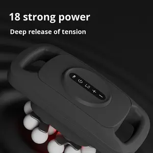 Set de Pistola de Masaje de <span class=keywords><strong>18</strong></span> Cabezales, Pistola de Masaje Portátil de Tejido Profundo con 9 Modos y 9 Intensidades, Masajeador para Piernas, Cintura, Cuello, Espalda - Product Image 5