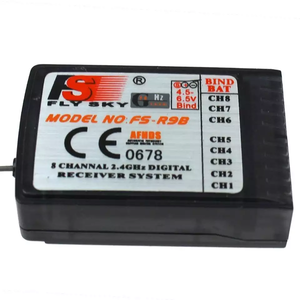 <span class=keywords><strong>FlySky</strong></span> Receptor de Radiocontrol para Transmisor I6, i10, <span class=keywords><strong>T6</strong></span>, CT6B, TH9X, 8Ch, 2,4 Ghz, 1 Unidad - Product Image 4