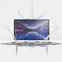 Insovision 55 Inch IP65 1500 Nit Mini LED Local Dimming Outdoor LCD TV 4K 60Hz Tahan Cuaca Speaker Terintegrasi Sudut Pandang Lebar