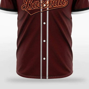 Camiseta de Béisbol Ligera y Transpirable para Deportes de Equipo, para Prácticas y Juegos, Diseño Personalizado, Jersey de Béisbol de Equipo para Venta en Línea - Product Image 5