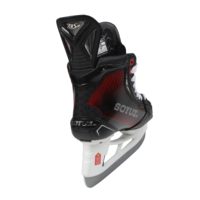 Location de patins de hockey sur glace professionnels durables en fibre de carbone avec bâton de hockey sur glace et rondelle