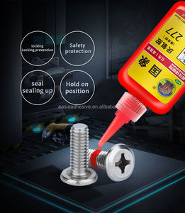 FM Guoelephant 270, Fijador de Roscas Rojo, Adhesivo Anaeróbico de Grado Industrial de Resistencia Permanente para Roscas Metálicas - Product Image 5
