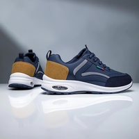 Baskets décontractées pour hommes en cuir PU léger avec coussin d'air, grande taille, chaussures de sport pour hommes, Zapatos Deportivos Running