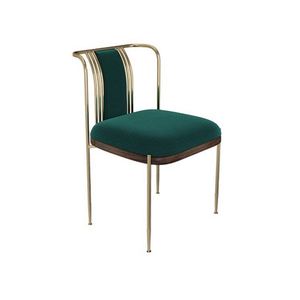 Designer Furniture Wholesale Stylist Replicate Fancy Color Velvet Green <strong>Dining</strong> <strong>Chairs</strong> Sets <strong>Funky</strong> Furnitures with Brand for Fren - Product Image 1