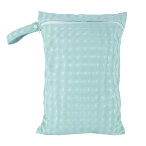 Bolsa Impermeable Reutilizable de PU para Pañales de Tela y Toallas Sanitarias, con Asa y un Solo Compartimento - Product Image 1