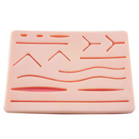 Kit d'outils en silicone pour le commerce extérieur Ensemble d'instruments de suture chirurgicale et mannequin de formation pour la pratique des sciences médicales