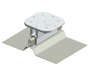 Pince de <span class=keywords><strong>fixation</strong></span> universelle sans rail pour panneaux solaires sur <span class=keywords><strong>toiture</strong></span> métallique en tôle – Modèle Klip Lok pour montage de panneaux photovoltaïques |   AISINEE - Product Image 1