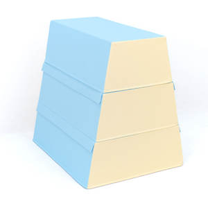 Ensemble <span class=keywords><strong>de</strong></span> <span class=keywords><strong>tapis</strong></span> d'entraînement <span class=keywords><strong>de</strong></span> saut 3-en-1 Soft Plyo Box pour enfants Home Gym School & Outdoor Activities Empilable Weight Upgrade - Product Image 6