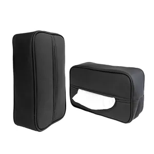 Multi-purpose Car Tissue Paper Box Holder Auto Rear Seat Headrest Organizer For Car Accessories